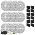 thumbnail image 1 of Replacement Cat Water Fountain Filters for 2.5Gal/9.5L Dog Water Fountain Activated Pet Fountain Filters and Sponges,A, 1 of 7