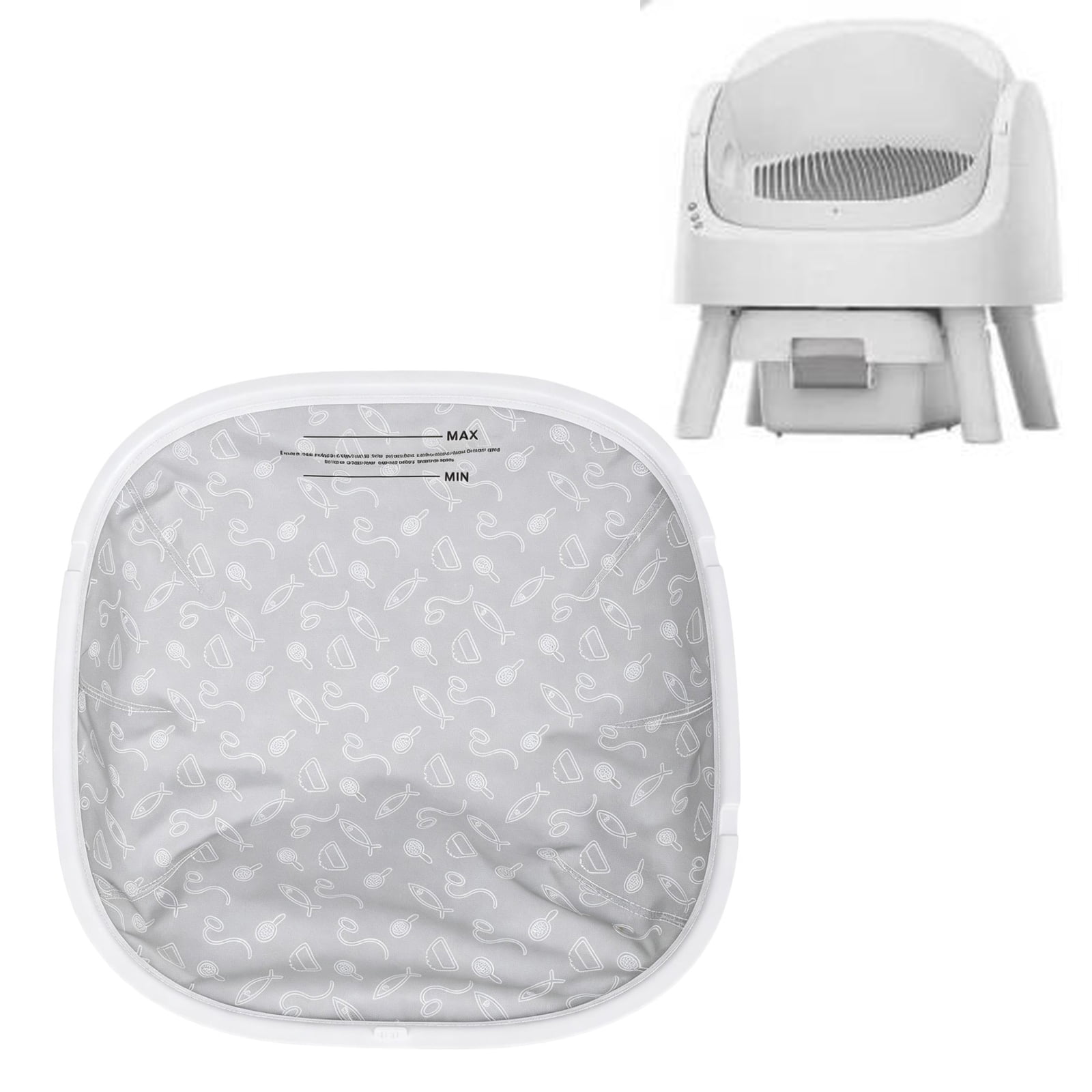 Replacement Cats Litter Pad for Automatic Box 11, Raised Border and ...