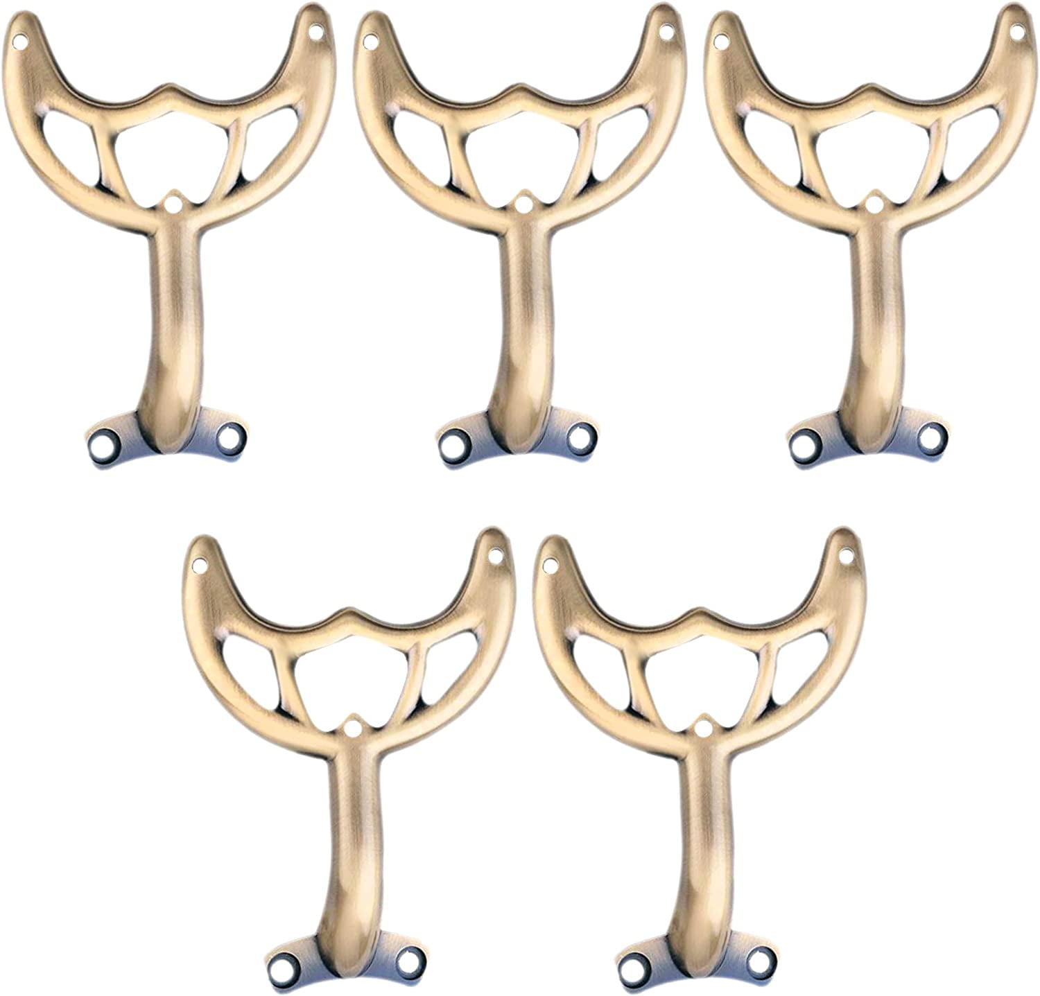 Replacement Ceiling Fan Blade Arms 42 Inch, Antique Brass