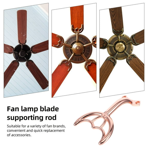 Replacement Ceiling Fan Blades Arm Metal Ceiling Fan Replacement Blades for Broken Blade Substitution Replacing Indoor Outdoor Summer