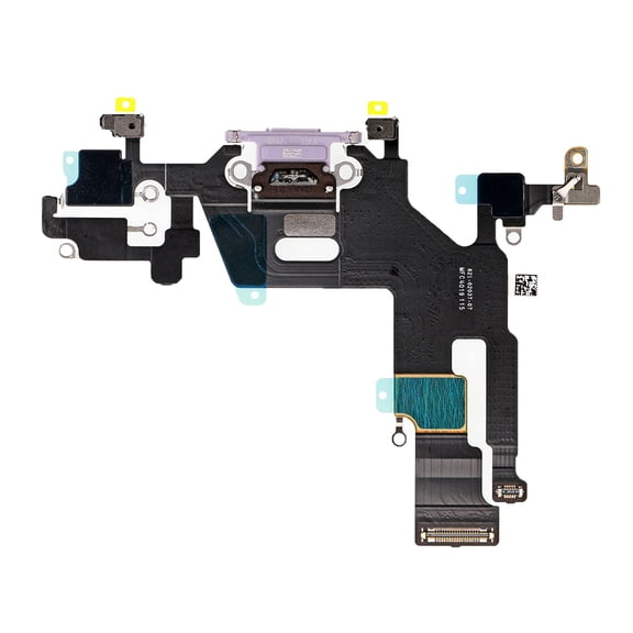 Replacement Charge Port Flex Cable For Apple iPhone 11 (A2111) - Purple (Aftermarket Quality)