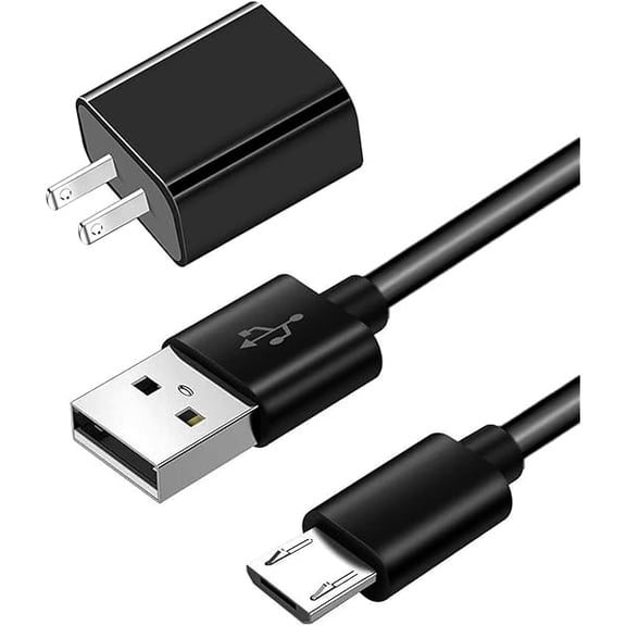 Replacement Charger Fire TV Stick Cable, Compatible for Roku Streaming Stick/Express/Plus, Express 4K/Plus, Premiere - Roku Voice Remote Pro Micro USB Power Cord Charging Cable (5FT)