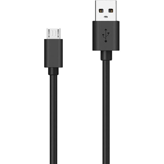Replacement Charging Cable for Skullcandy Dime, Dime 2, Jib True, Jib True 2 Wireless In-Ear Earbuds - USB Charger Micro USB Cord