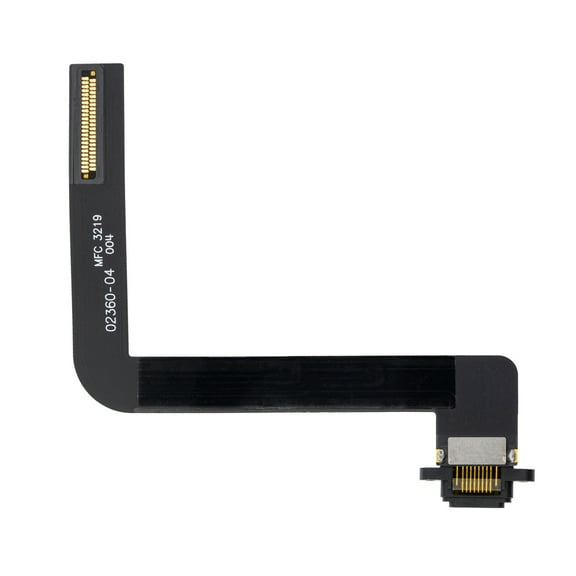 Replacement Charging Charge Port Flex Cable For Apple iPad 10.2 / iPad 7 / iPad 8 / iPad 9 - Black