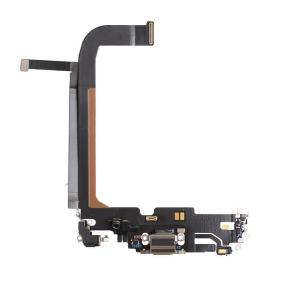 Replacement Charging Charge Port Flex Cable For Apple iPhone 13 Pro Max (A2641) - Gold (Aftermarket Quality)