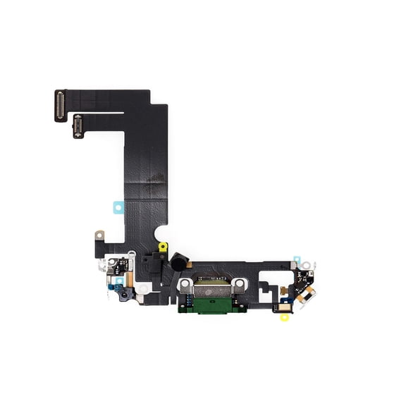 Replacement Charging Charge Port Flex Cable With Microphone For Apple iPhone 12 Mini - Green