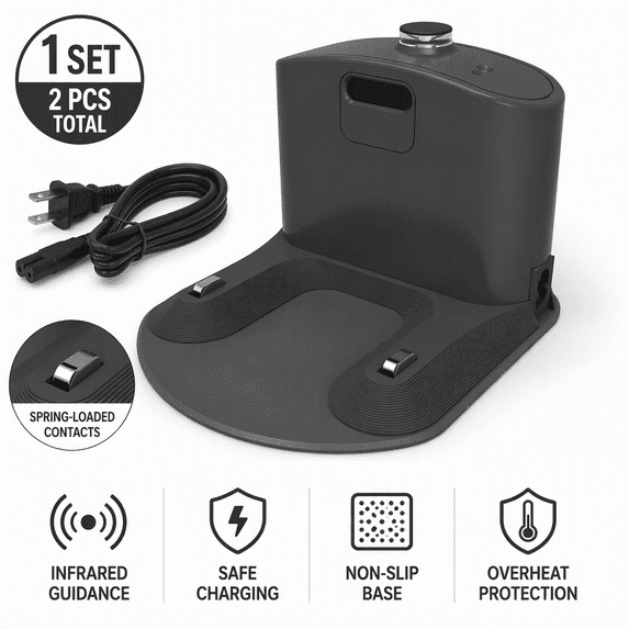 Replacement Charging Dock Station for Robot Vacuum Cleaners, Universal ...
