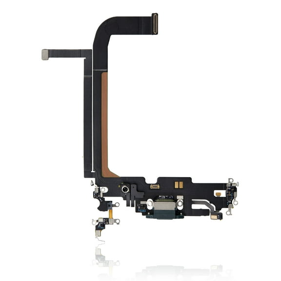Replacement Charging Port Flex Cable Compatible For iPhone 13 Pro Max (Premium) (Alpine Green)