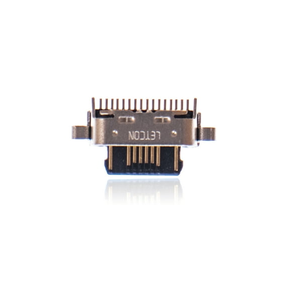 Replacement Charging Port Only Compatible For Motorola Moto G22 (XT2231 / 2022) / LG K51 (Soldering Required) (10 Pack)
