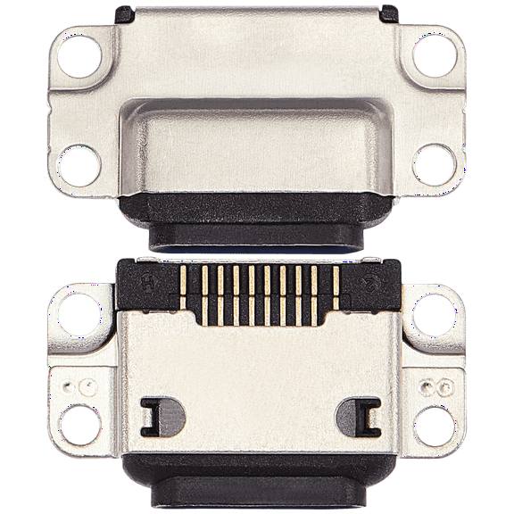 Replacement Charging Port Only Compatible For iPad Mini 4/Air 2/Air 3/Pro 9.7"(Soldering Required)(Black)(10 Pack)