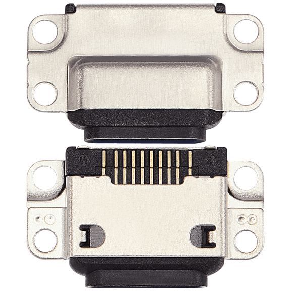Replacement Charging Port Only Compatible For iPad Mini 4 / Air 2 / Air 3 / Pro 9.7" (Soldering Required) (Black)