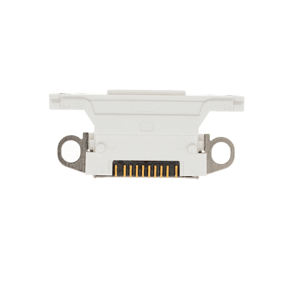 Replacement Charging Port Only Compatible For iPhone XR (White) (10 Pack)