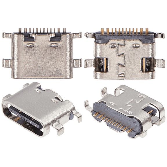 Replacement Charging port soldering required - 12 Pin - Type-C - 4 Anchor Points (C558)