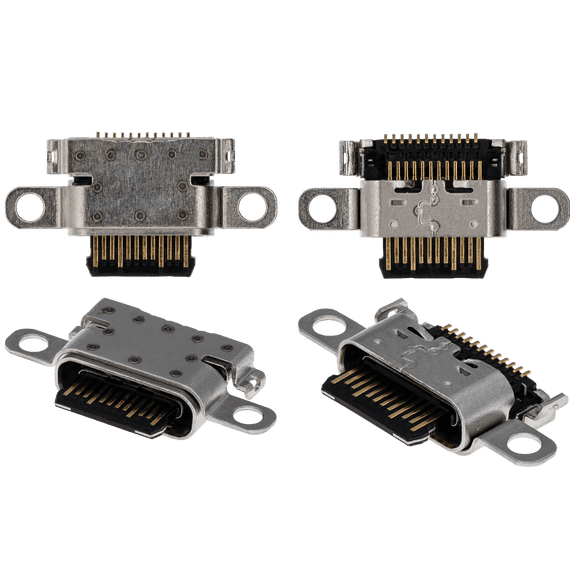 Replacement Charging port soldering required - 24 Pin - Type C - 2 Anchor Points (C340)