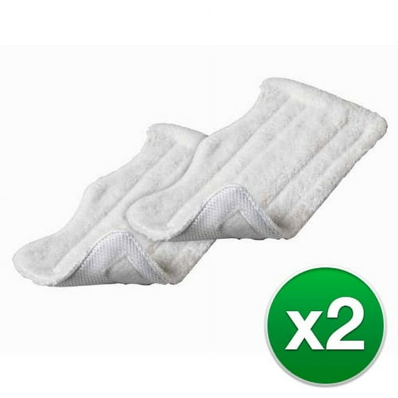 Replacement Cleaning Pads for Shark XT3101 / 1108 by Envirocare (2 Pack)