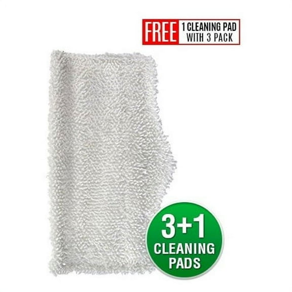Replacement Cleaning Pads for Shark XTSK410/P141GHF/1110 by Envirocare (3 Pack)