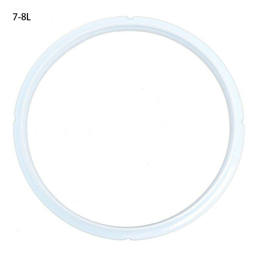 Replacement Clear Silicone Rubber Gasket Home Pressure Cooker Seal Ring