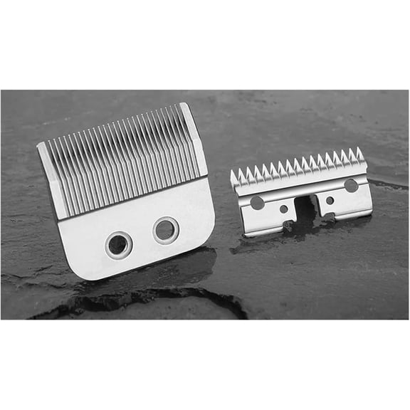 Replacement Clipper Blades for Andis Master PM-1 & Speedmaster, Trimmer Head Silver