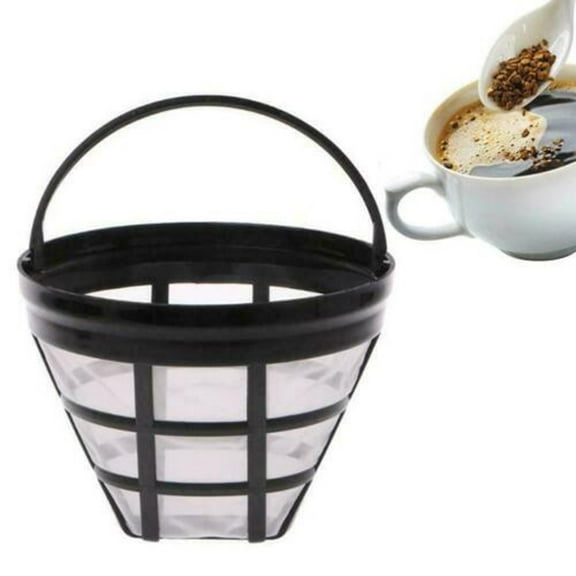 SENSHENGXIN Coffee Filter Paperless Pour Over Cone Dripper Reusable Basket Cup Style