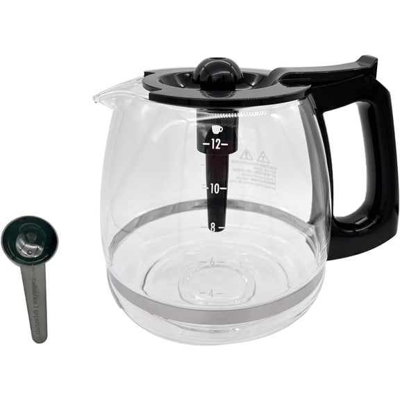 Replacement Coffee Pot Compatible for Mueller 12 cup Coffee Maker