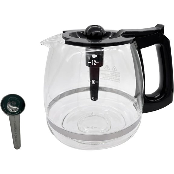 Replacement Coffee Pot Compatible for Mueller 12 cup Maker