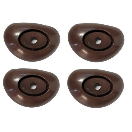 Replacement Coleman Power Steel 18ft x 48in Footing (Leg Caps) 4-Pack