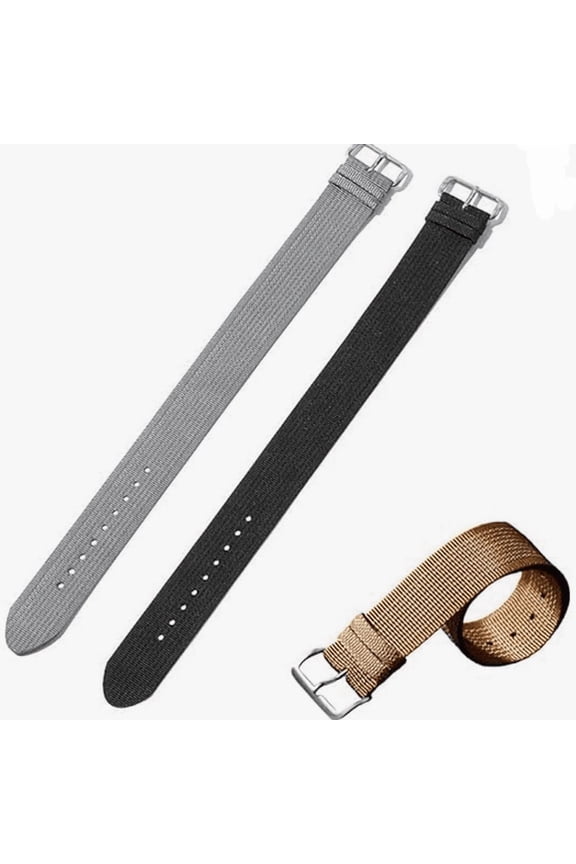 Replacement Compatible with Health Band - Adjustable Soft Woven Nylon & Adjustable Clasp Buckle & Loop Closure for Secure, Strap Wristband for Health Band,All-Day Comfort