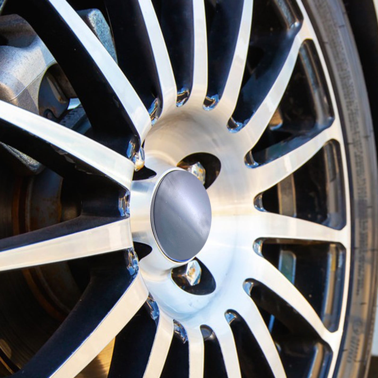 Replacement Compatible With Series Car Wheel Center Caps Parts Car