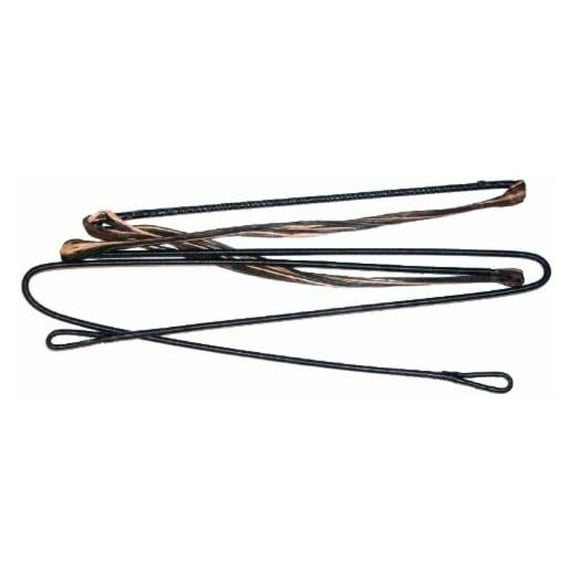 Replacement Compound Bow String - D-75 Tri Color Camo - Fits Hoyt/Reflex/More - Extreme Gear Bowstring