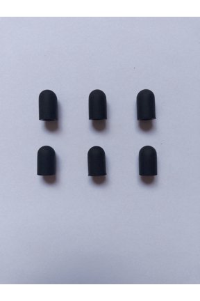 Replacement Conductive Silicone Rubber Cap Tip Sleeve Cover for Contact Point/Prong/Probe of Dog Training Shock Collar/E Electric Electronic Remote Bark Collar Fence(6 Pcs14mm/0.55 inch)
