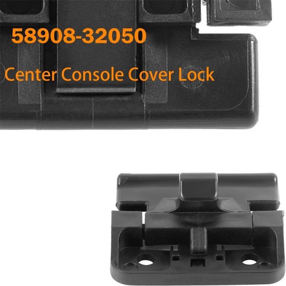 Replacement Console Lid Latch for Lexus LX470 1998-2007 ES300 2002-2003, 58908-32050 Direct Replacement, 1-Pack