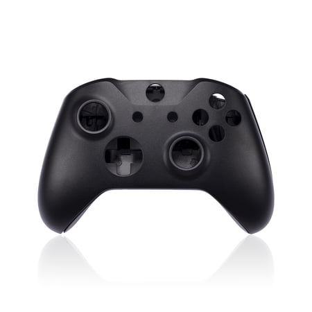 Replacement Console Shells (Top and Bottom) (Black) Compatible With Xbox One X
