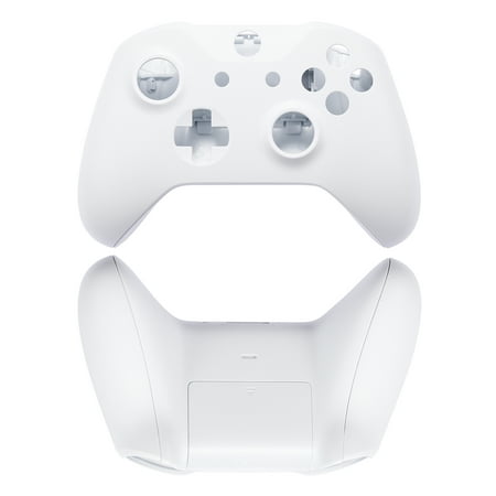 Replacement Console Shells (Top and Bottom) (White) Compatible With Xbox One S