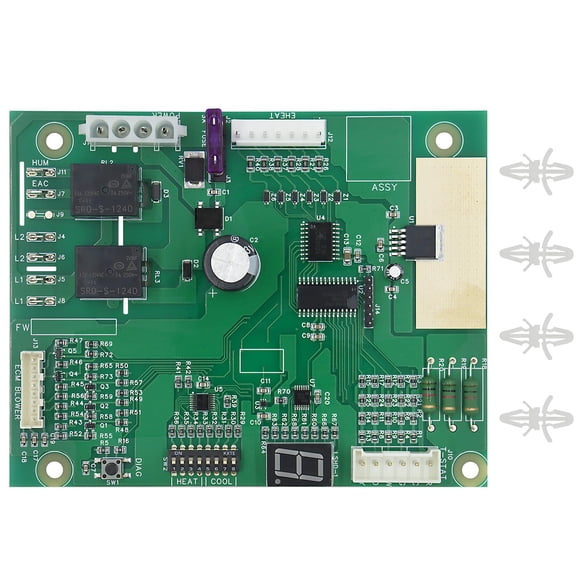 Replacement Control Board For Nordyne Intertherm furnaces Air Handler E7 And B6 Series 1006801R