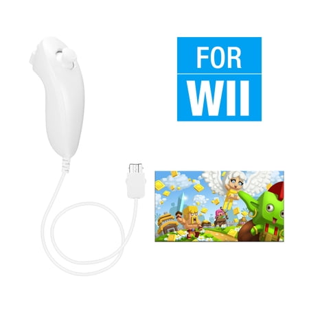 Replacement Controller Joystick Gamepad for Nunchuck Wii Wii U Console Game