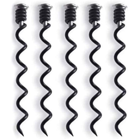 Replacement Corkscrew Spiral Worm for Rabbit Metrokane Houdini Lever Wine Opener 9cm Silver 5 pack