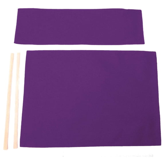 Replacement Cover Canvas for Director's Chair (Flat Stick) (Purple)