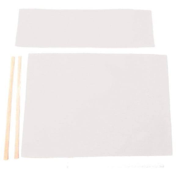 Replacement Cover Canvas for Director's Chair (Flat Stick) (White)