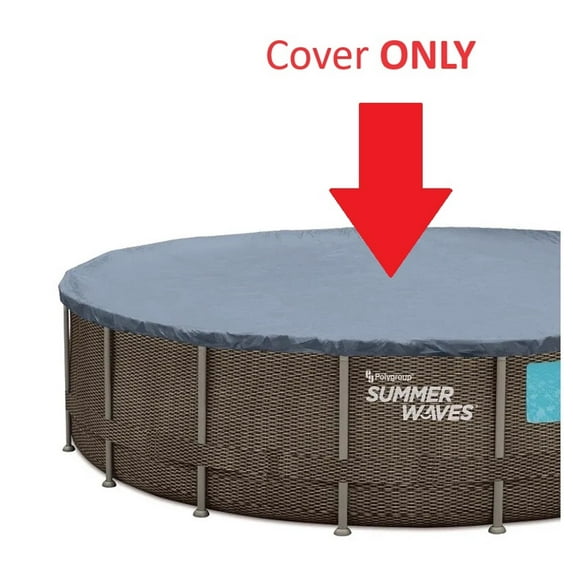 Replacement Cover for Summer Waves 26FT Round Above Ground Swimming COVER ONLY