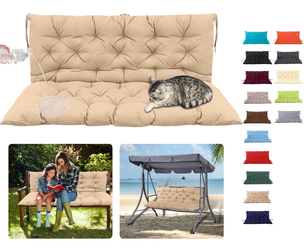 Replacement Cushions for Outdoor Swing, 40 X 40IN, 23 Seater Porch