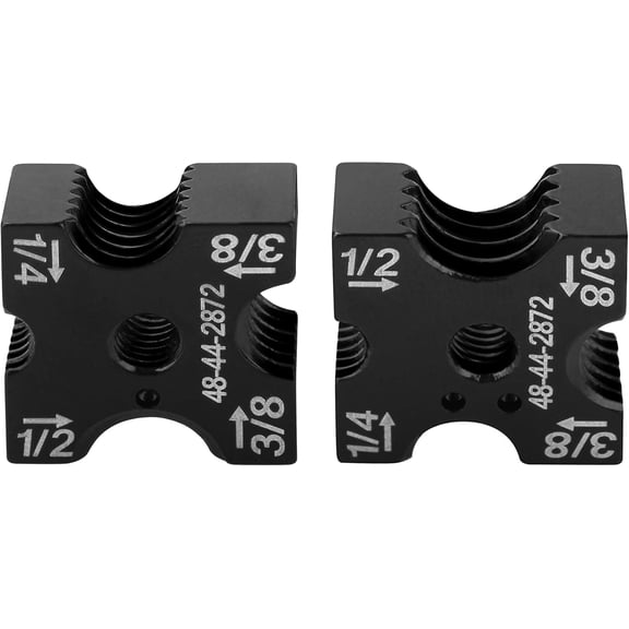 Replacement Cutting Dies Compatible with M-18 Threaded Rod Cutter 2872-20 2872-21 - 3-Size Kit Includes 1/4", 3/8", 1/2" - Replaces 48-44-2872