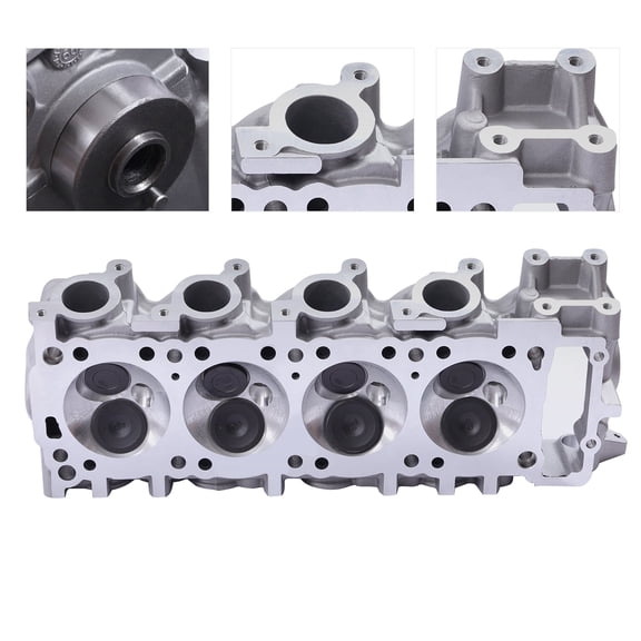 Replacement Cylinder Head for Mitsubishi, Chrysler, Mazda 2.6L Engine - Aluminum Alloy, OEM MD311828, Fits 83-89 Models