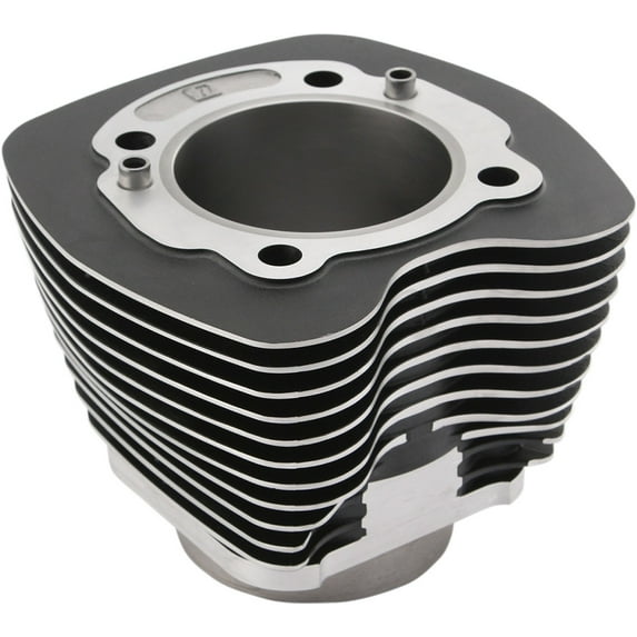 Replacement Cylinders, 3.875in. Bore - Black/Highlighted Fins