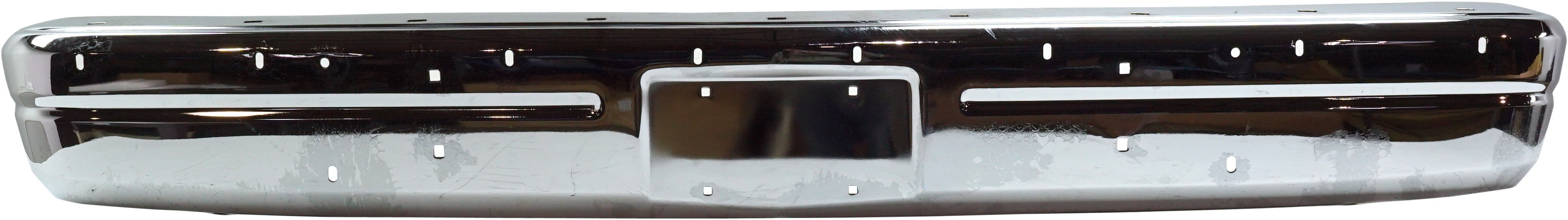 Replacement D010902 Bumper Compatible with 1991-1993 Dodge D150 D250 Front Standard Cab Pickup Chrome