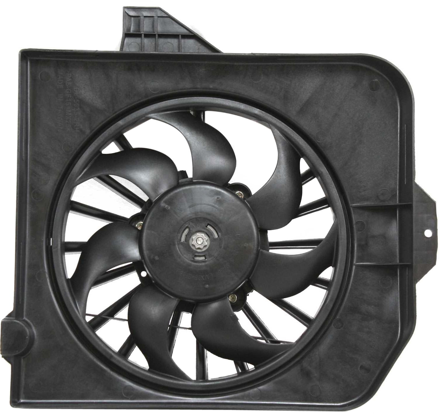 Replacement D160915 Cooling Fan Assembly Compatible with 2001-2005 Dodge Grand Caravan Chrysler Town and Country Radiator