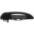 thumbnail image 1 of Replacement D491318 Exterior Door Handle Compatible with 2005-2010 Dodge Dakota 2002-2008 Ram 1500 Rear, Left Driver Textured Black, 1 of 3