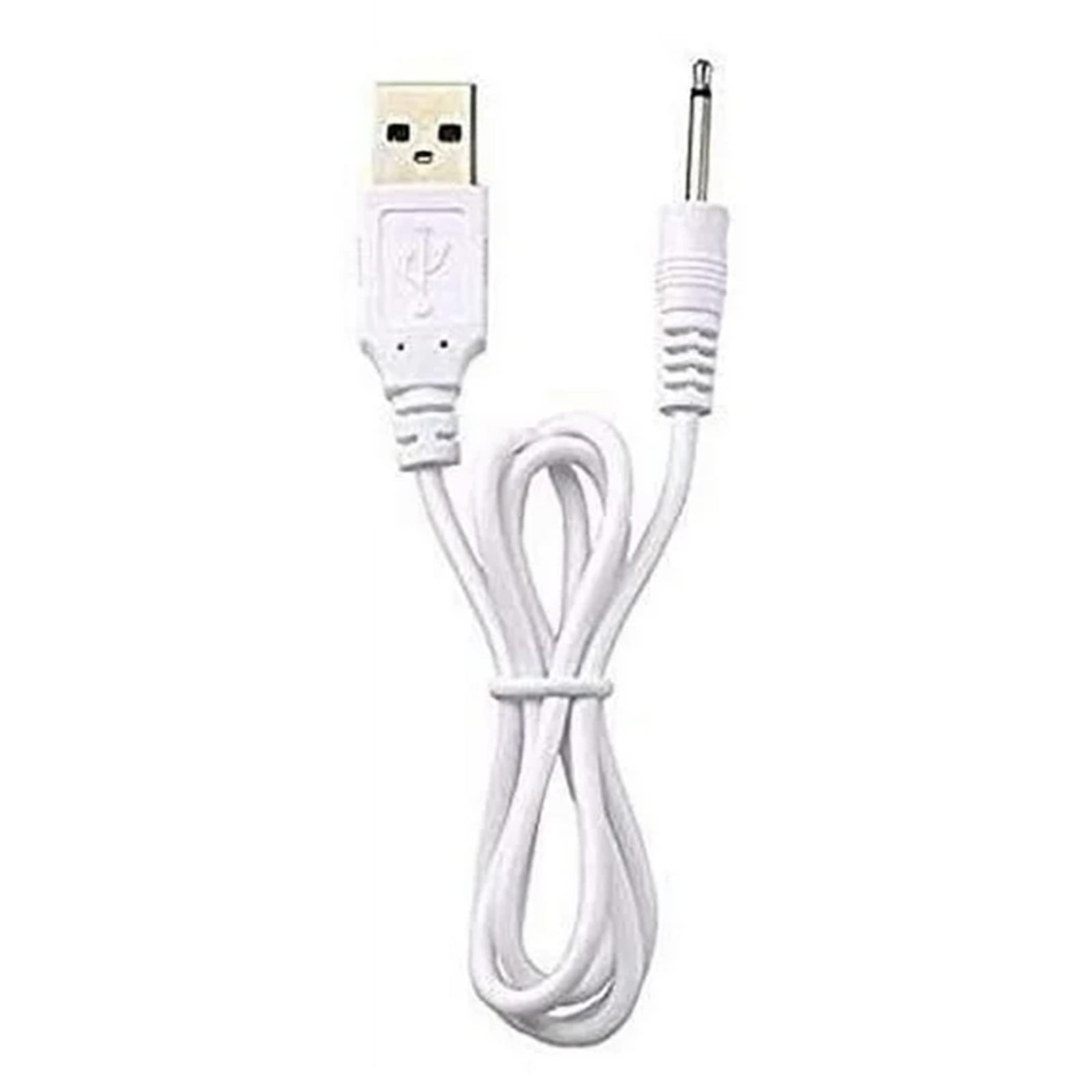 Replacement DC Charging Cable, USB to DC 2.5mm Fast Charger Cord 2.5 mm Adapter Male Charging 2.5mm To Usb Converter Instrument Usb Charger Cord 2PCS