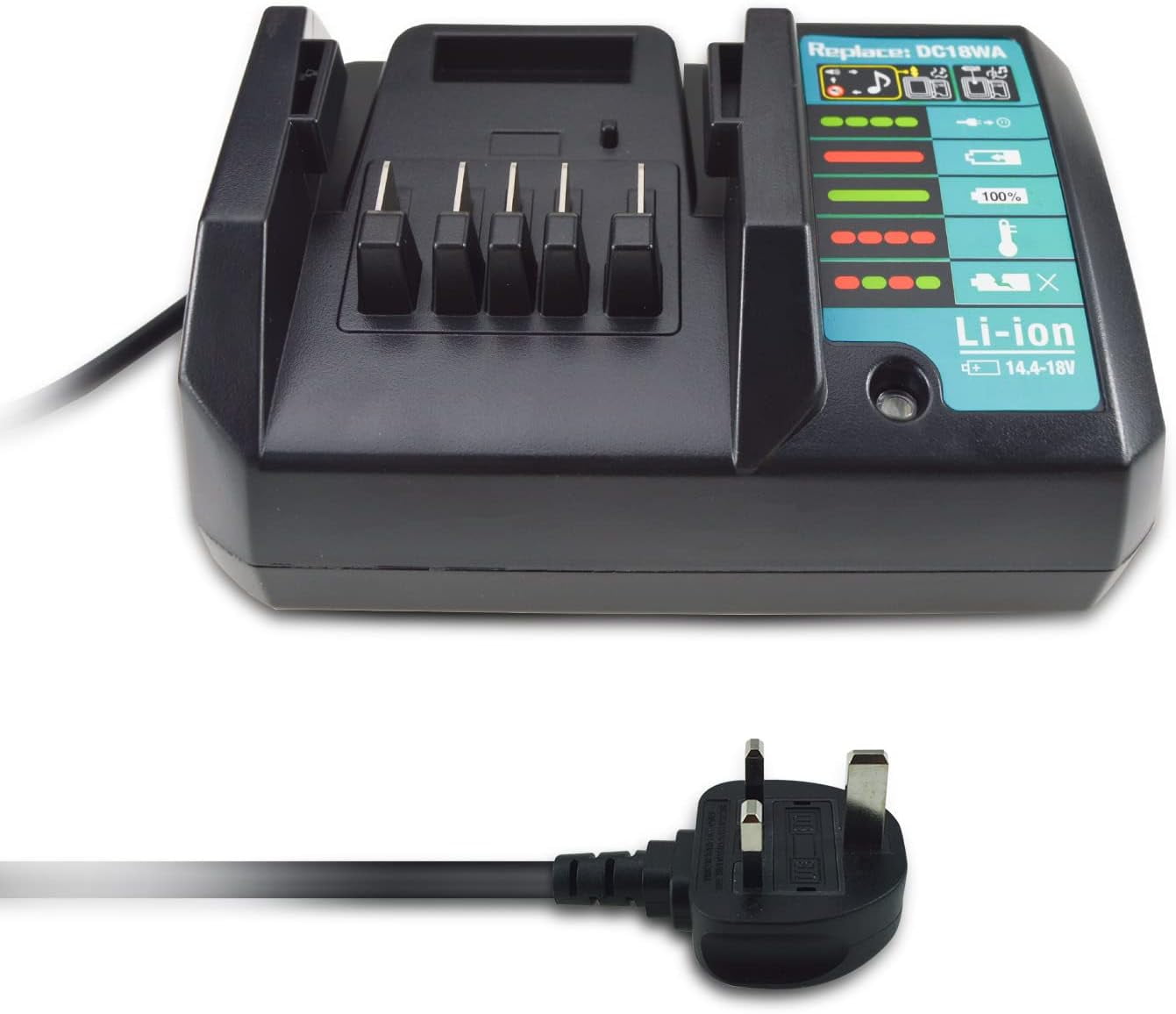 Batterie 14,4V 6000mAh Lithium Awekamer Pour Makita BL1413G BL1430G BL1440G - Compatible HP347D TD126D Et Plus