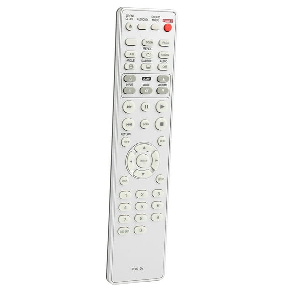Replacement DVD Remote, Ergonomic Design, Works With Many DVD Player <span Style="background:red"></span>, ABS Material, 98 Characters