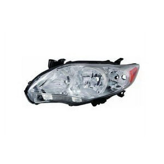 Replacement Depo 312-11C5R-UC1 Passenger Side Headlight For 11-13 Toyota Corolla